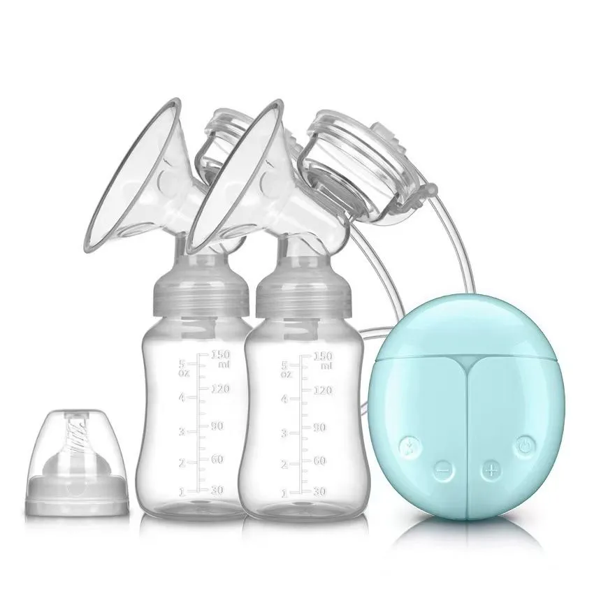 IPSTYLE Electric Breast Pump Variable Frequency Automatic Breast Pump - Blue