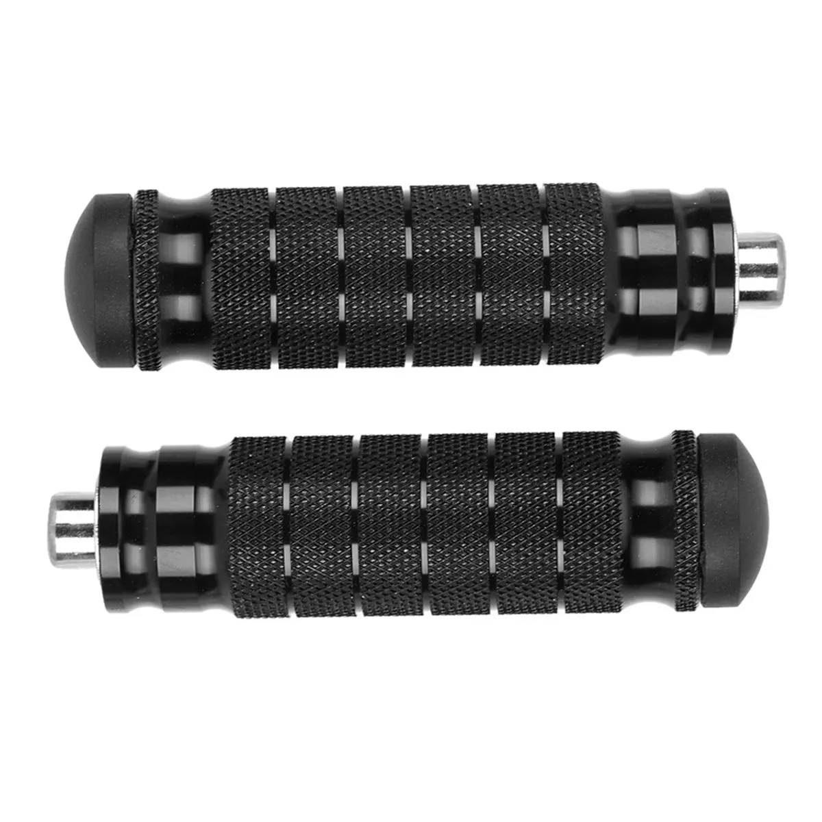 Motorcycle Rear Foot Pegs, 2Pieces Universal M8 Non-Slip Footrests