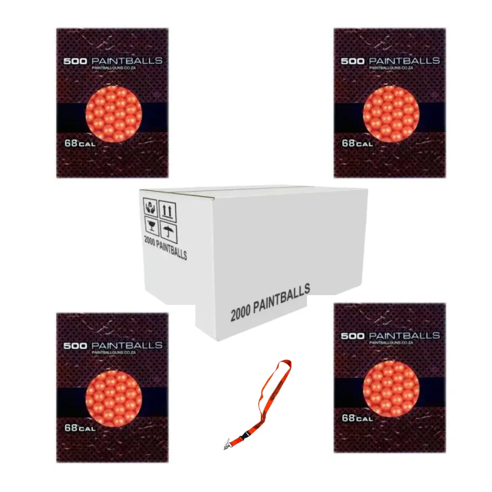 Gi Rainbow Paintballs 2000ct