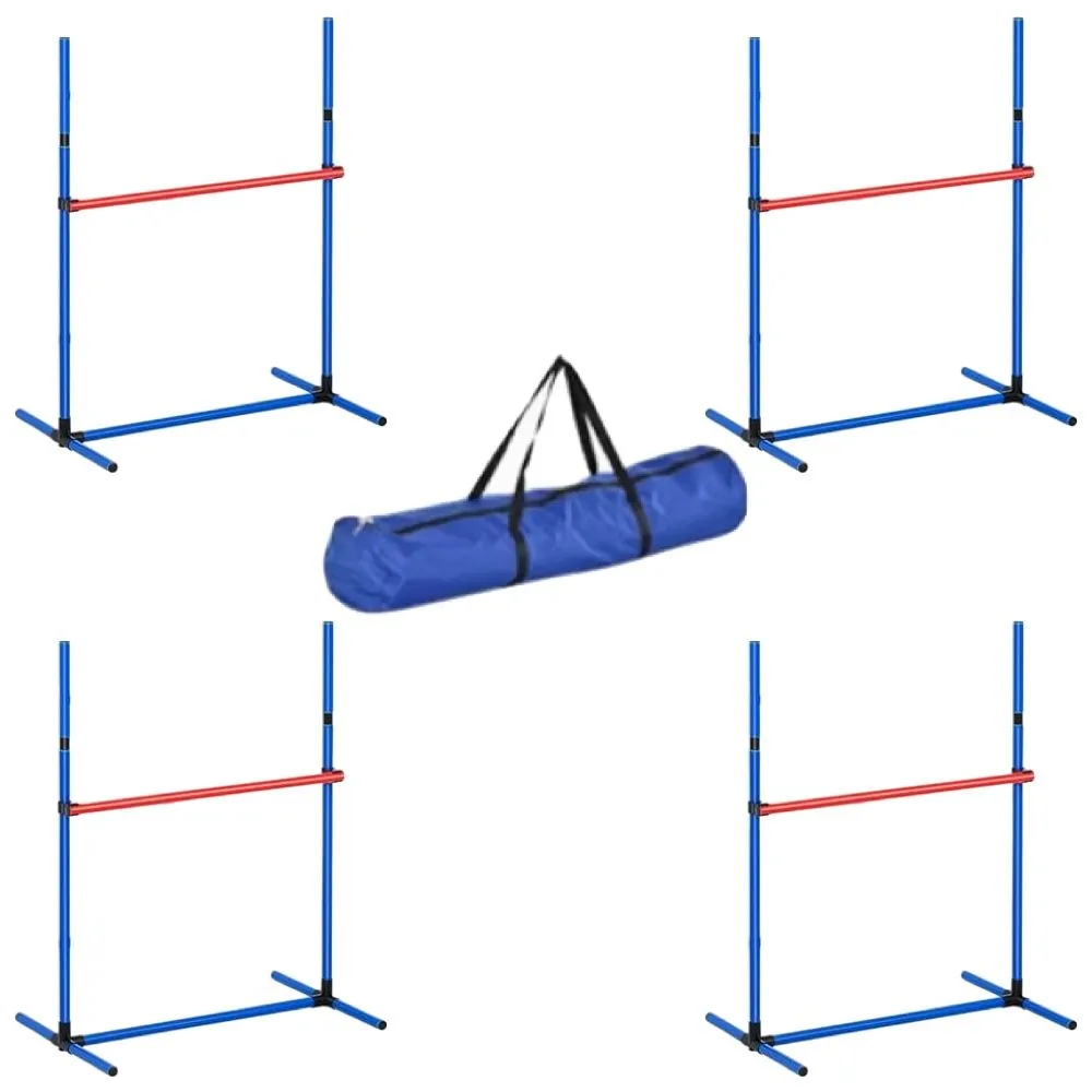 Pet Dog 5pc Agility Pole Training Equipment Kit - 85cm