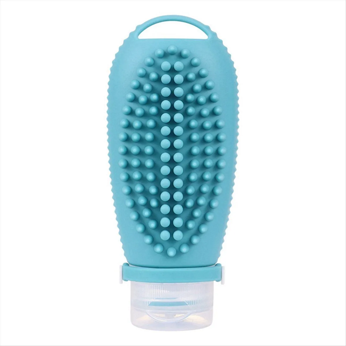 Silicone Travel Refillable Bottle Lotion Cosmetics Containers B
