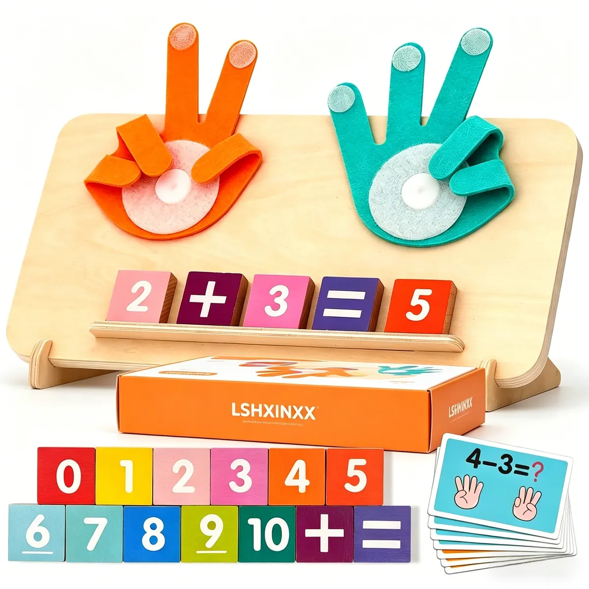 Preschool Learning Toys for Toddlers, Educational Math Manipulatives Number