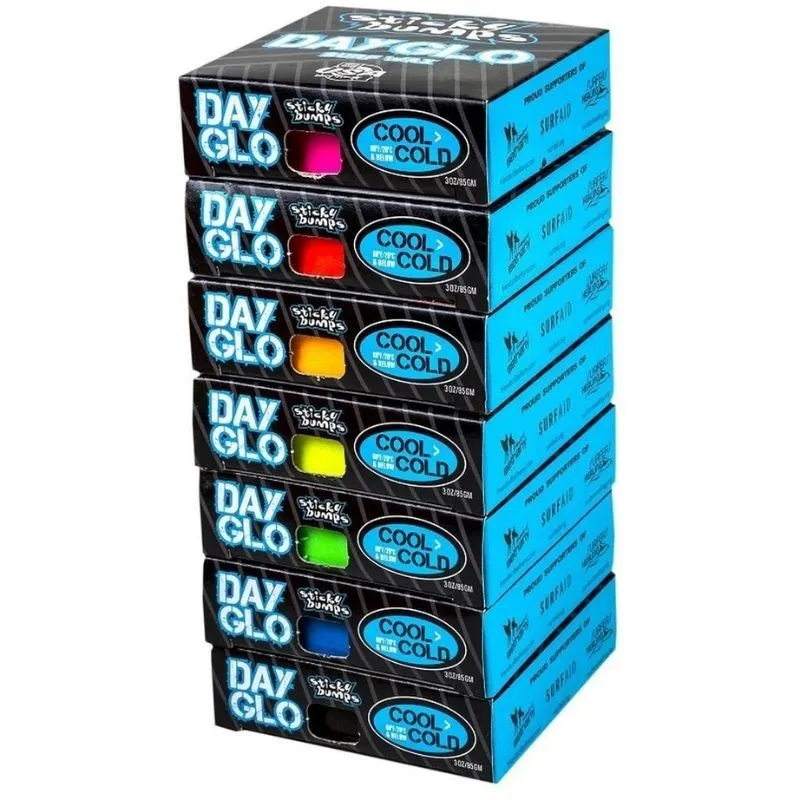 Sticky Bumps Day - Glo Surf Wax Cool/Cold - Blue