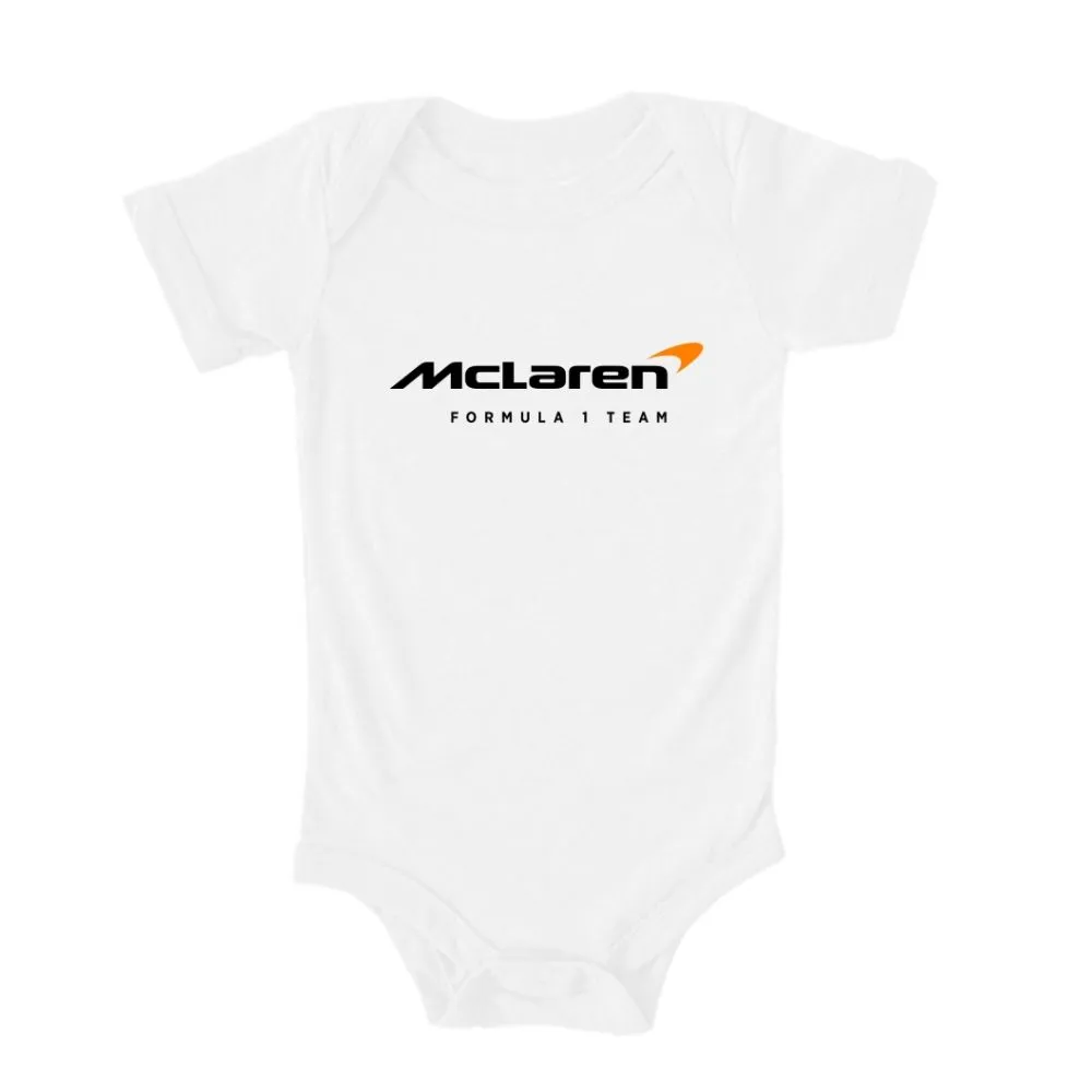 McLaren F1 Team Baby Short Sleeve Bodysuit