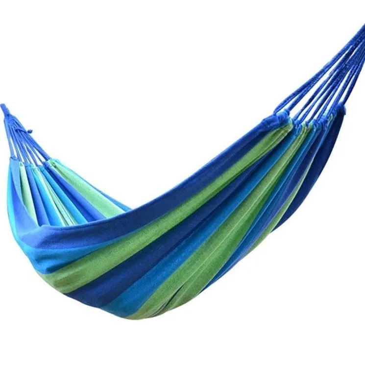 Canvas Swing Hammock - Green