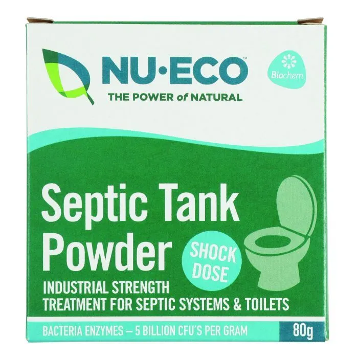 Nu-Eco Septic Tank Shock Tank Cleaner 80g RETP036
