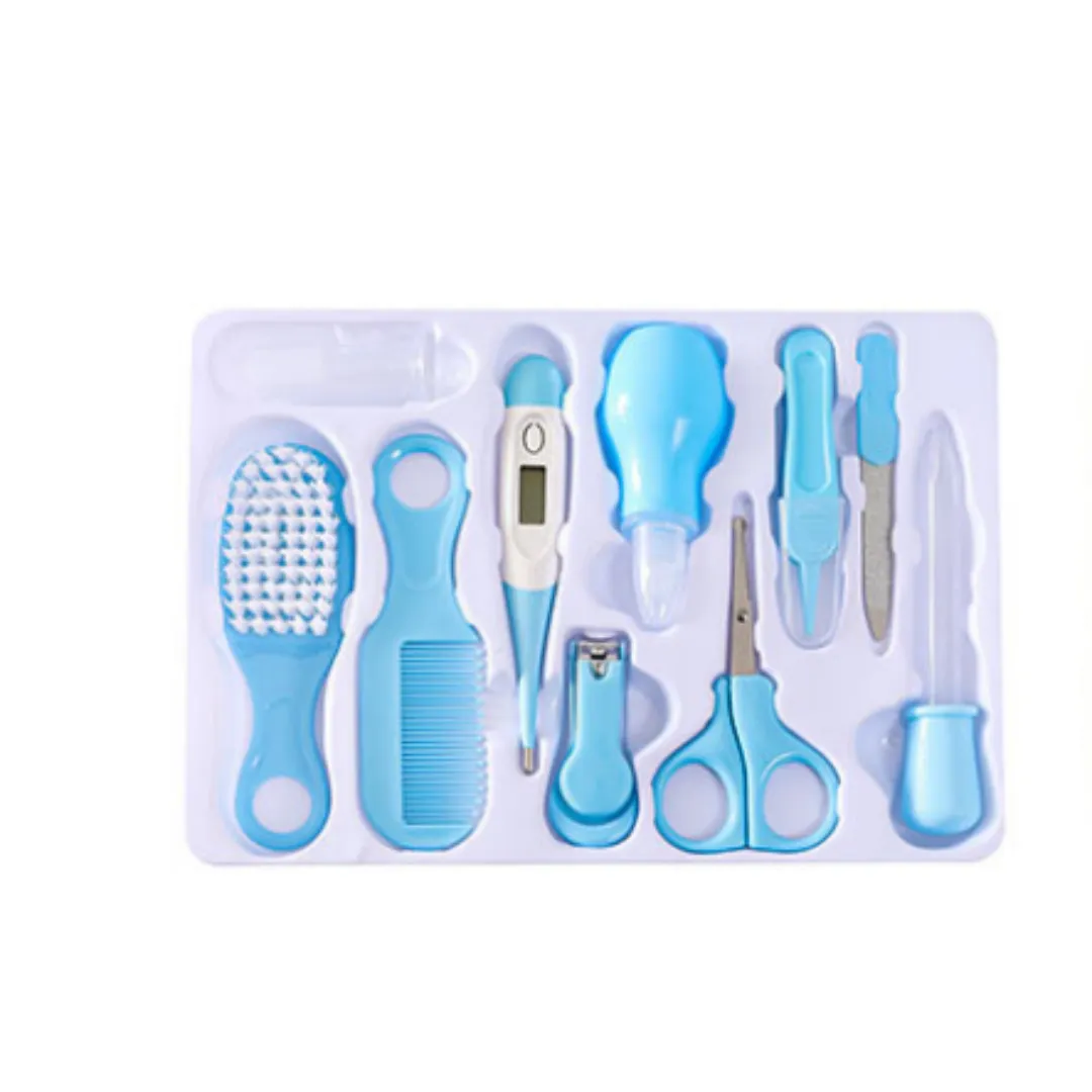 10 in 1 Baby Care Kit - Blue