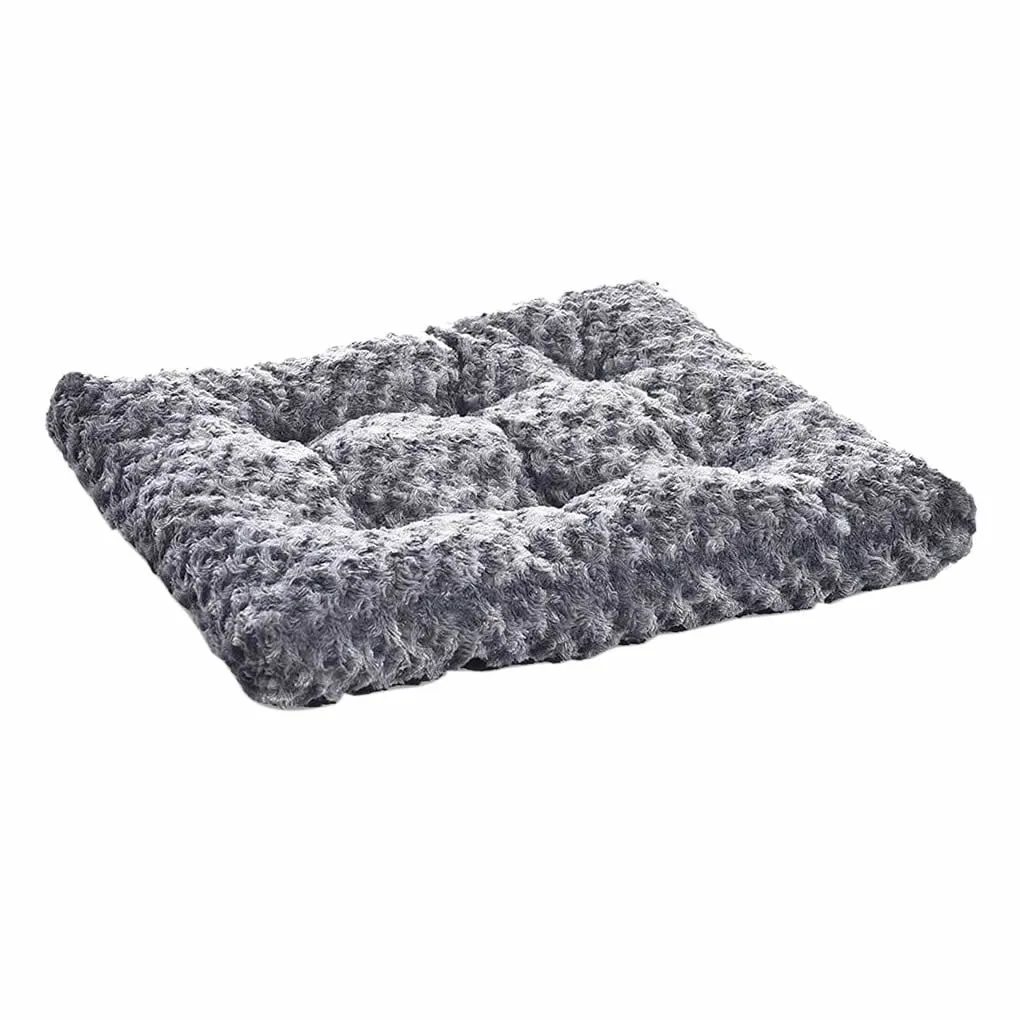 Washable Dog Bed Deluxe Plush Dog Crate Beds Comfy Kennel Pad 29" x 21"
