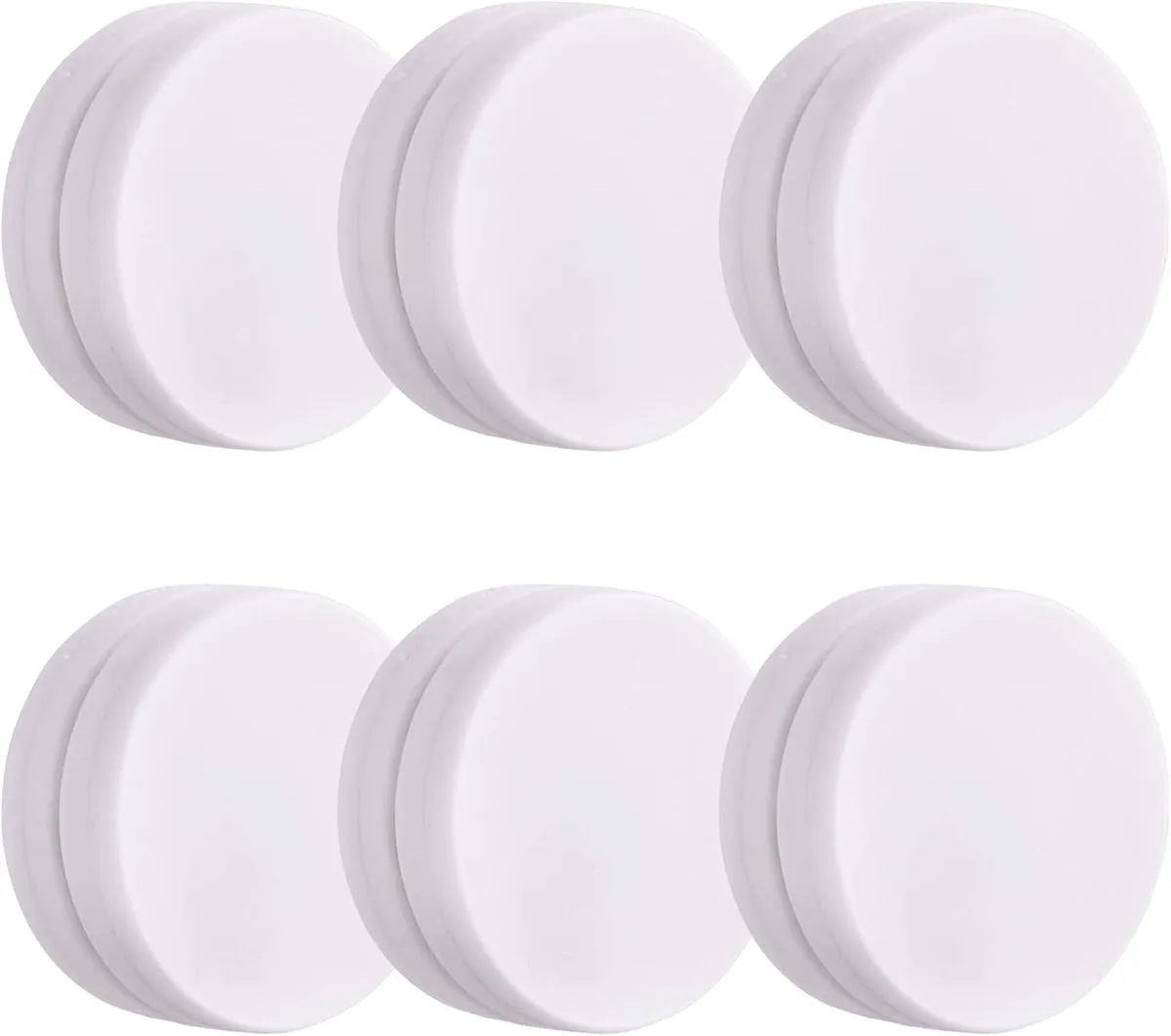 Shower Curtain Weights,Magnetic Heavy Duty Weights,Rubber Covered Set of 8