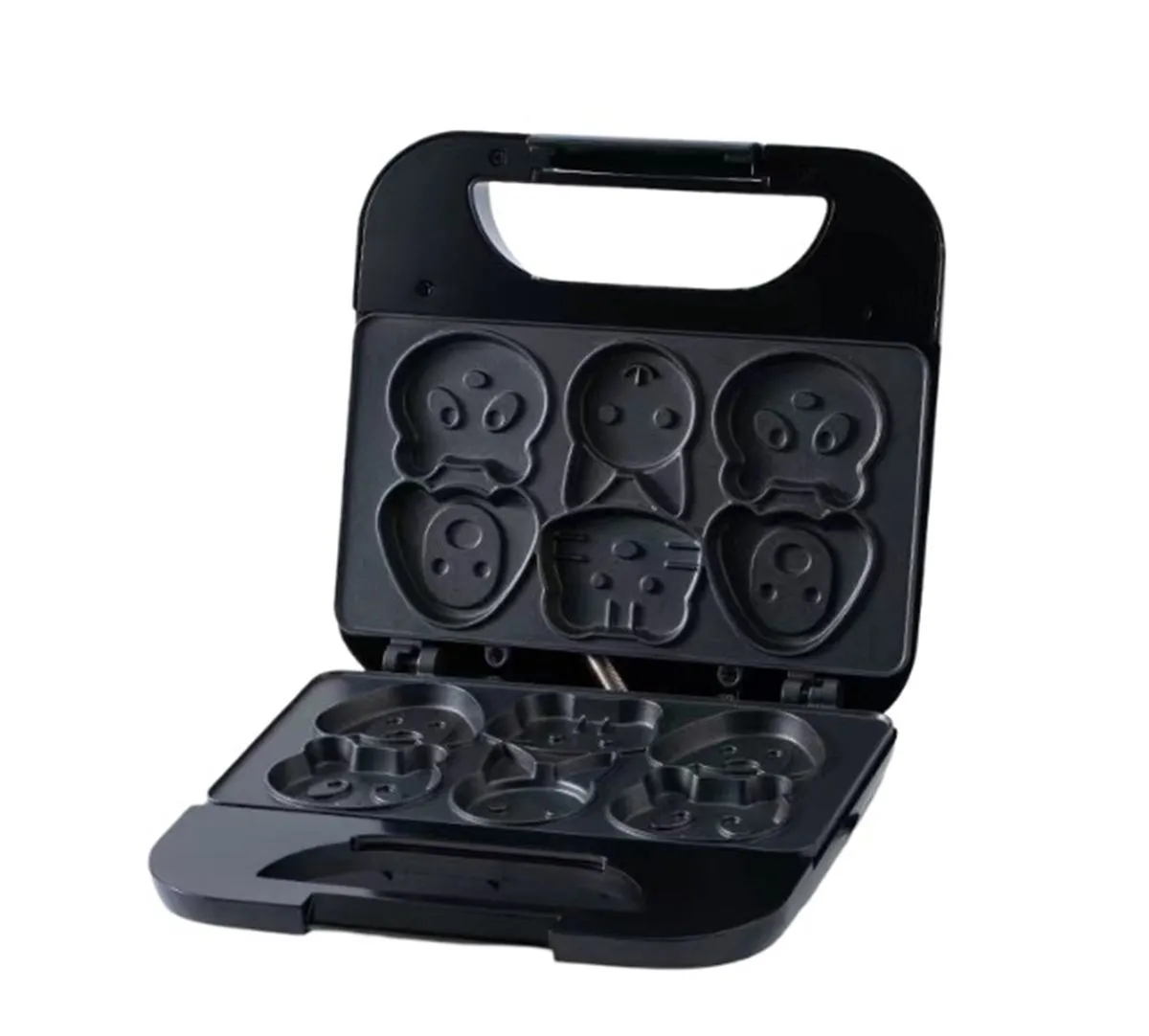 Automatic Electric Non-stick Desserts Cartoon Cookie Maker Machine-6 Holes