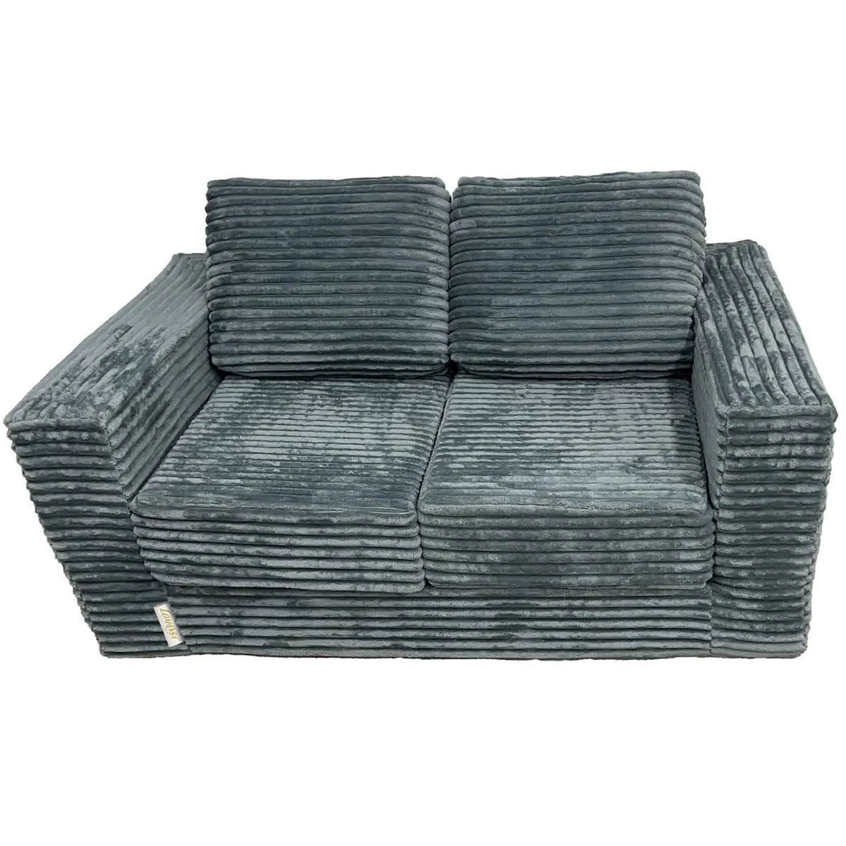 Lomansa Giant Bean Bag Chair for Adults , Upholstered couches and sofas - Grey, Green