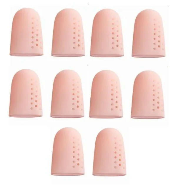 Pack of 10 Big Toe Cots - Big toe protector - Nude
