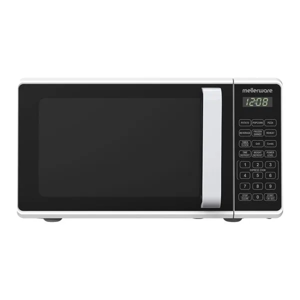 Mellerware Microwave 6 Power Levels Digital Steel Black 20L 700W "Virgo"