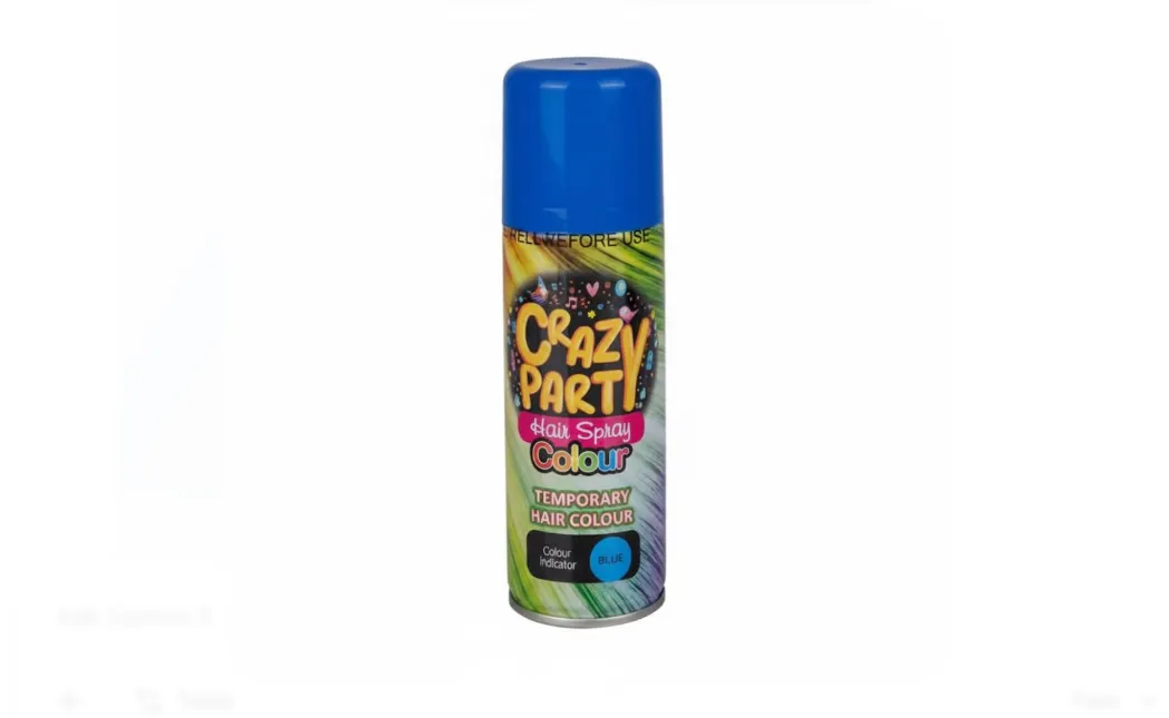 Crazy Party - Hair Spray x 2 - Blue 