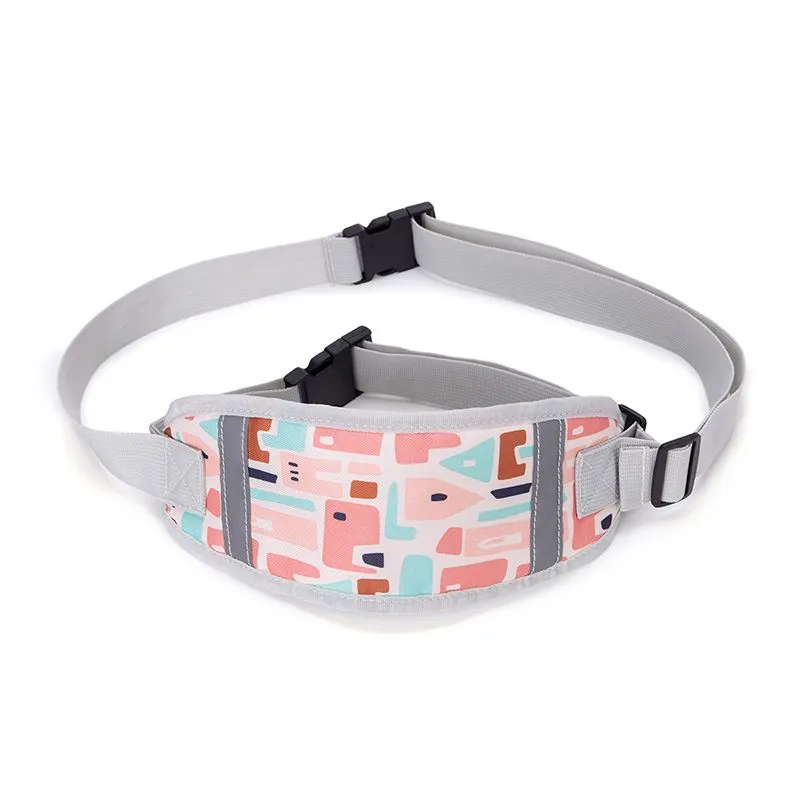 Motorcycle Safety Harness Anti-Fall Breathable Child Seat Belts - Pink