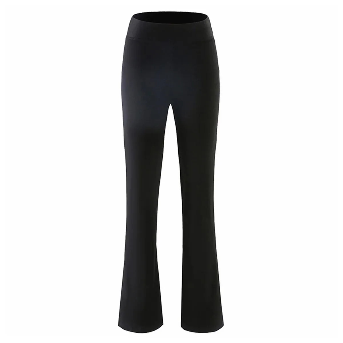 Women Bootcut Yoga,Straight Pants Black