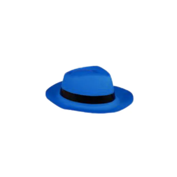 Crazy Party - Dress Up Fedora Hat x 5 - Blue