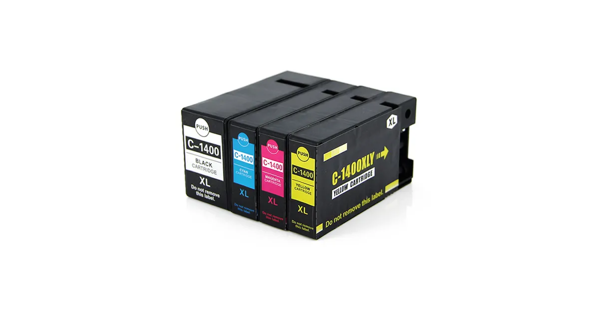 Canon PGI-1400XL /1400/PGI1400 Compatible Ink Cartridges - Multipack
