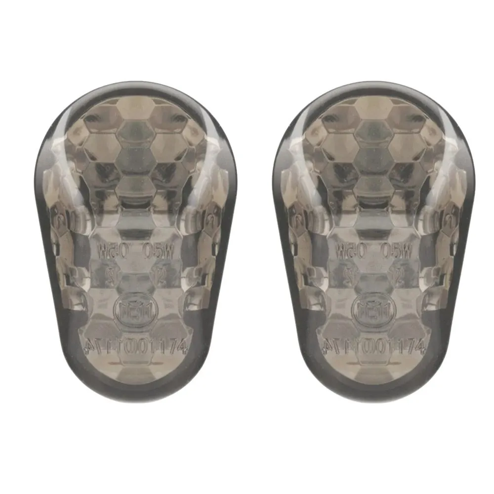 2Pack 12 LED Motorcycle Turn Signal Lights Amber Side Light M10 Blinkers