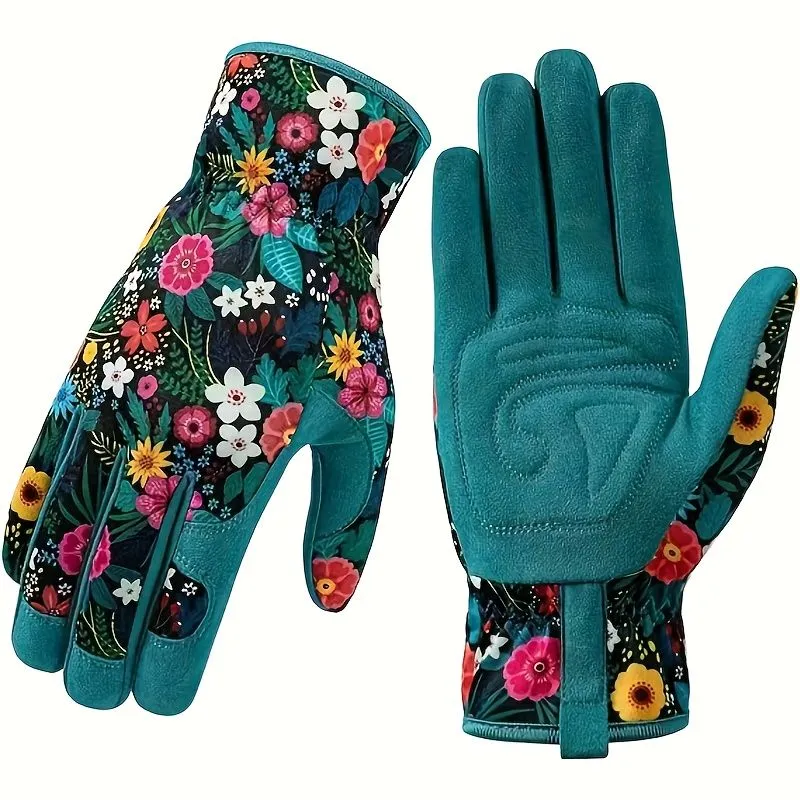 IPSTYLE Garden Gloves Breathable Ambidextrous Work Gloves, Lead & PVC Free