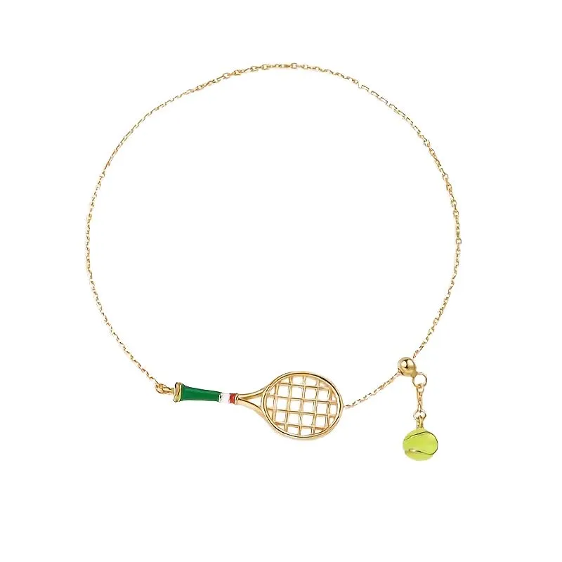 Tennis Racket Necklace