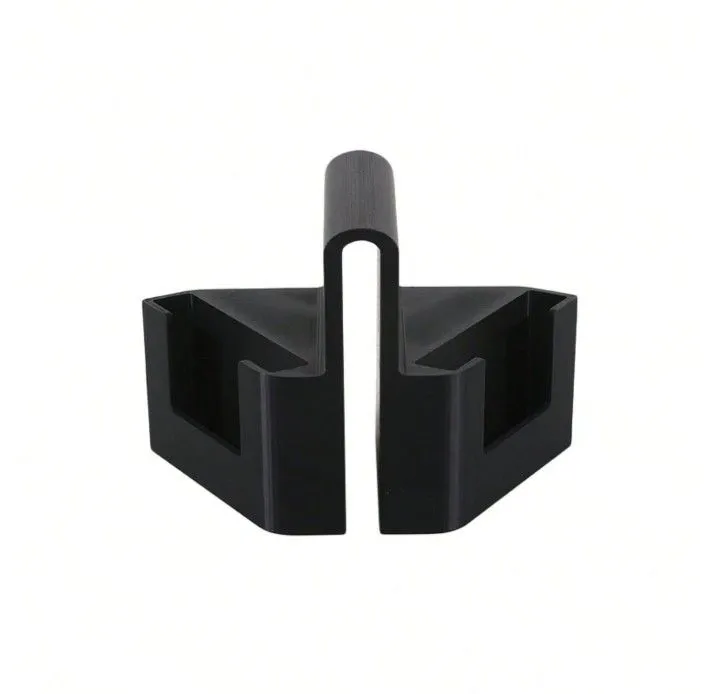 Dual Phone Net Mount - Tennis, Padel & Multi-Sport Camera Holder - Black