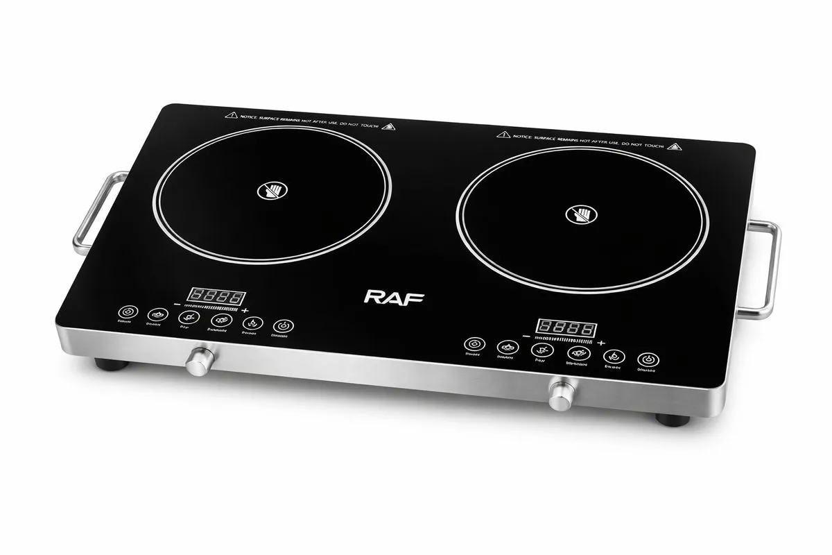 RAF Double Infrared Cooker - 7000W Digital Touch Control Stove