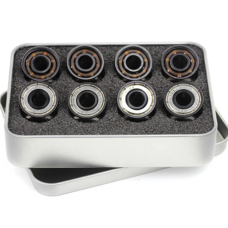 16Pcs High-Speed Bearings 11 Roller Skating Bearings High-Speed Skating Rol