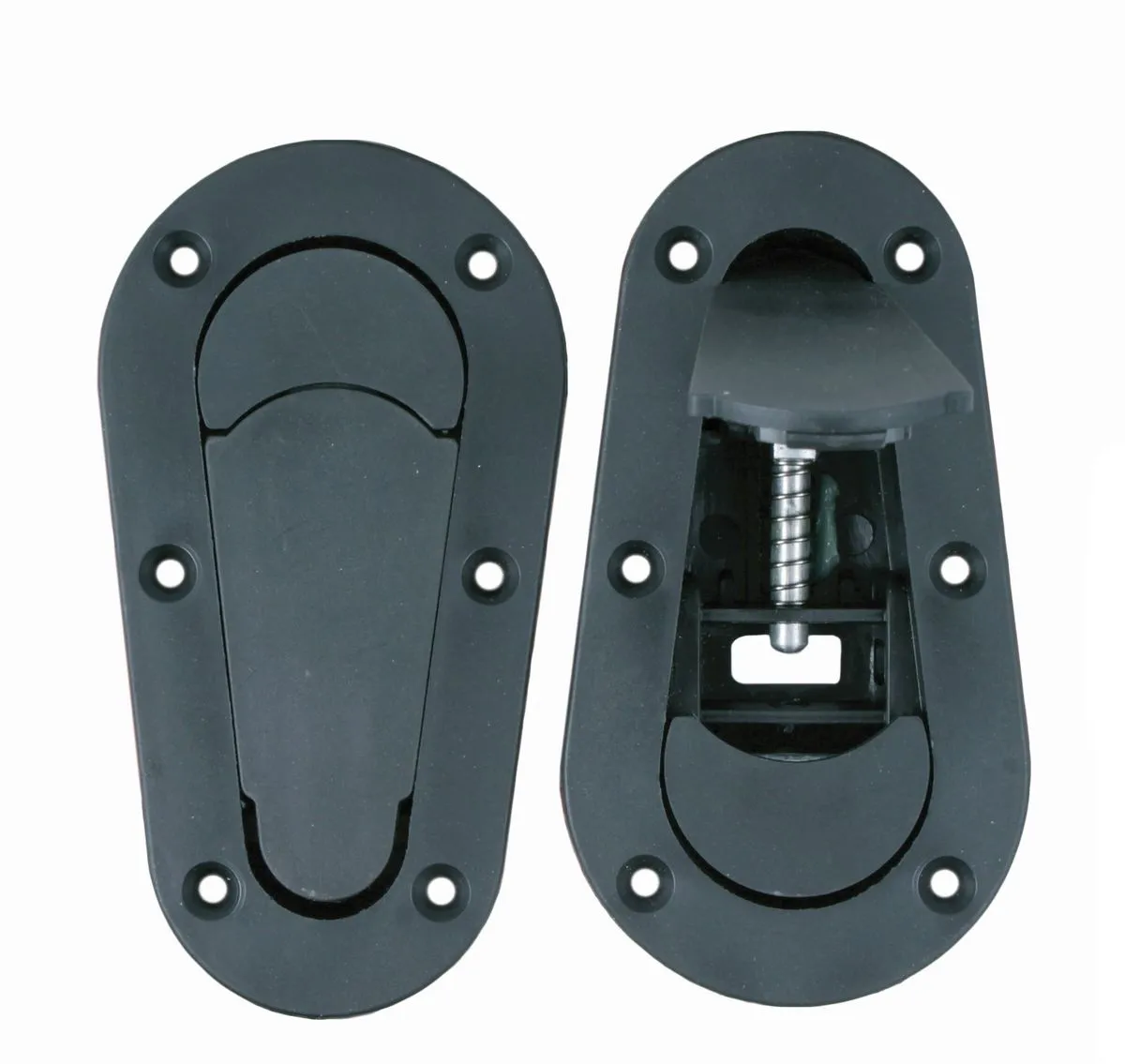 Black Bonnet Pin Kit with Aluminum Pins - Set of Two