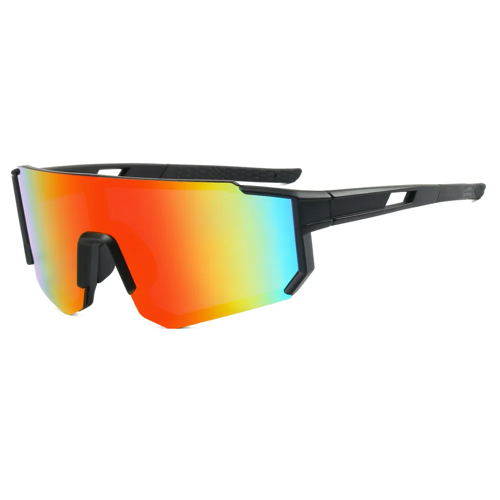 Riding Glasses For Outdoor Sports To Prevent Sand And Wind - Black/Red