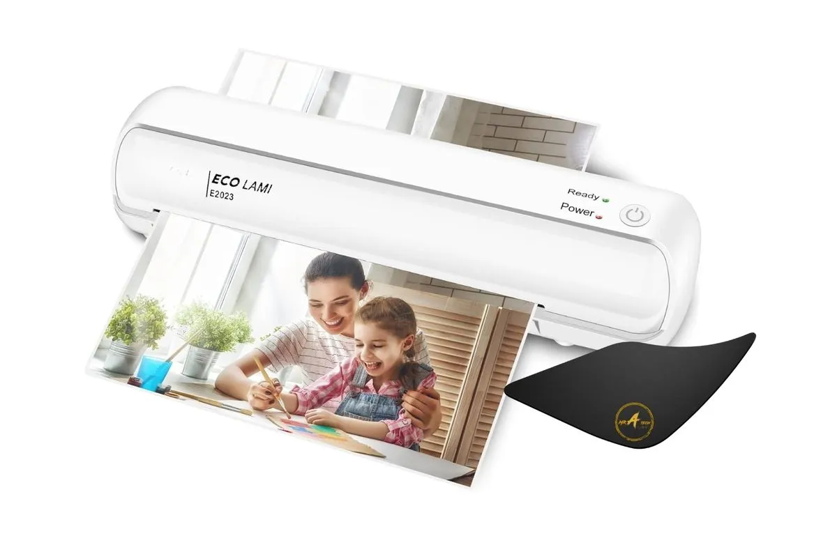 A4-Size E2023 Hot & Cold Laminating Machine for Home/Office/School