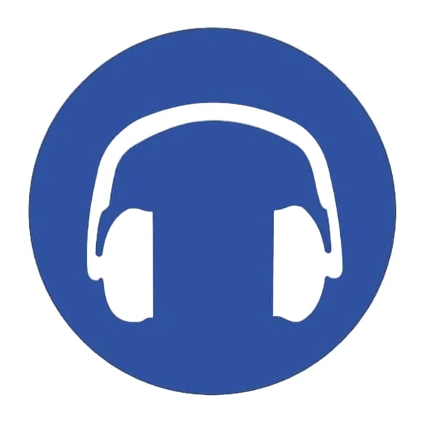Hearing Protection Safety Sign
