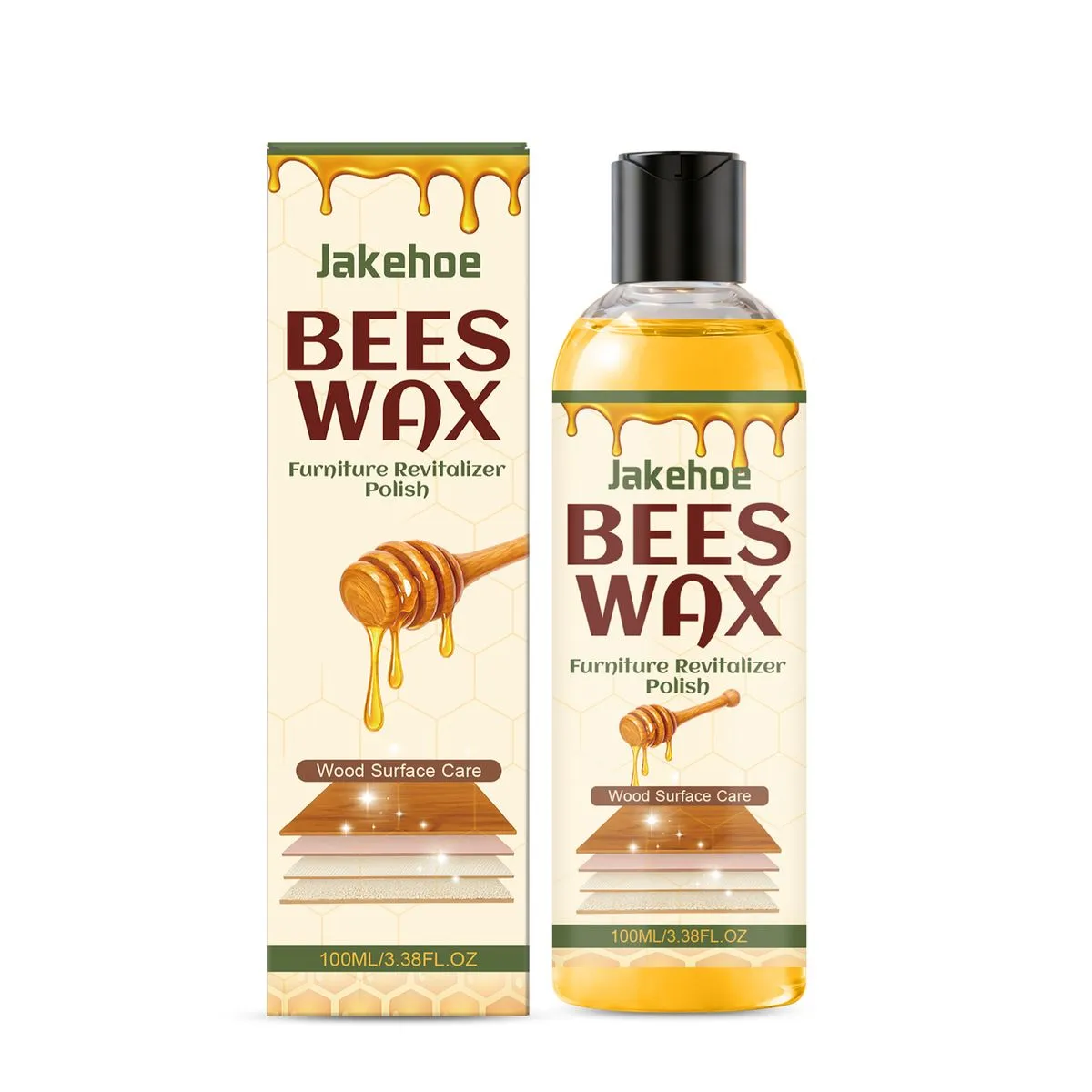 Jakehoe Beeswax Furniture Revitalizer Polish 100ml