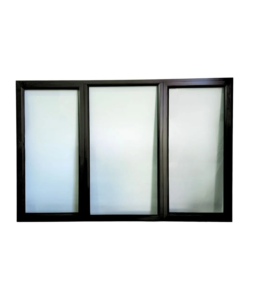 Aluminium Window 1500 x 1200 SHH1512 - Black