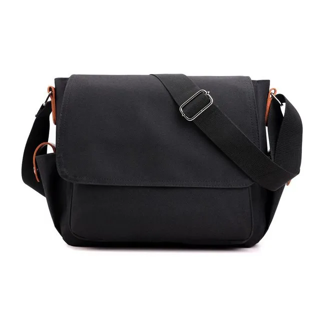 Capacity Purse Travel Diagonal Chest Bag-black