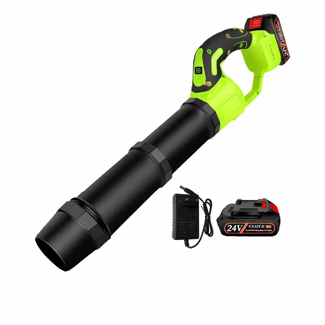 Cordless Leaf Blower 500W Electric Air Blower with Two Battery Detachable