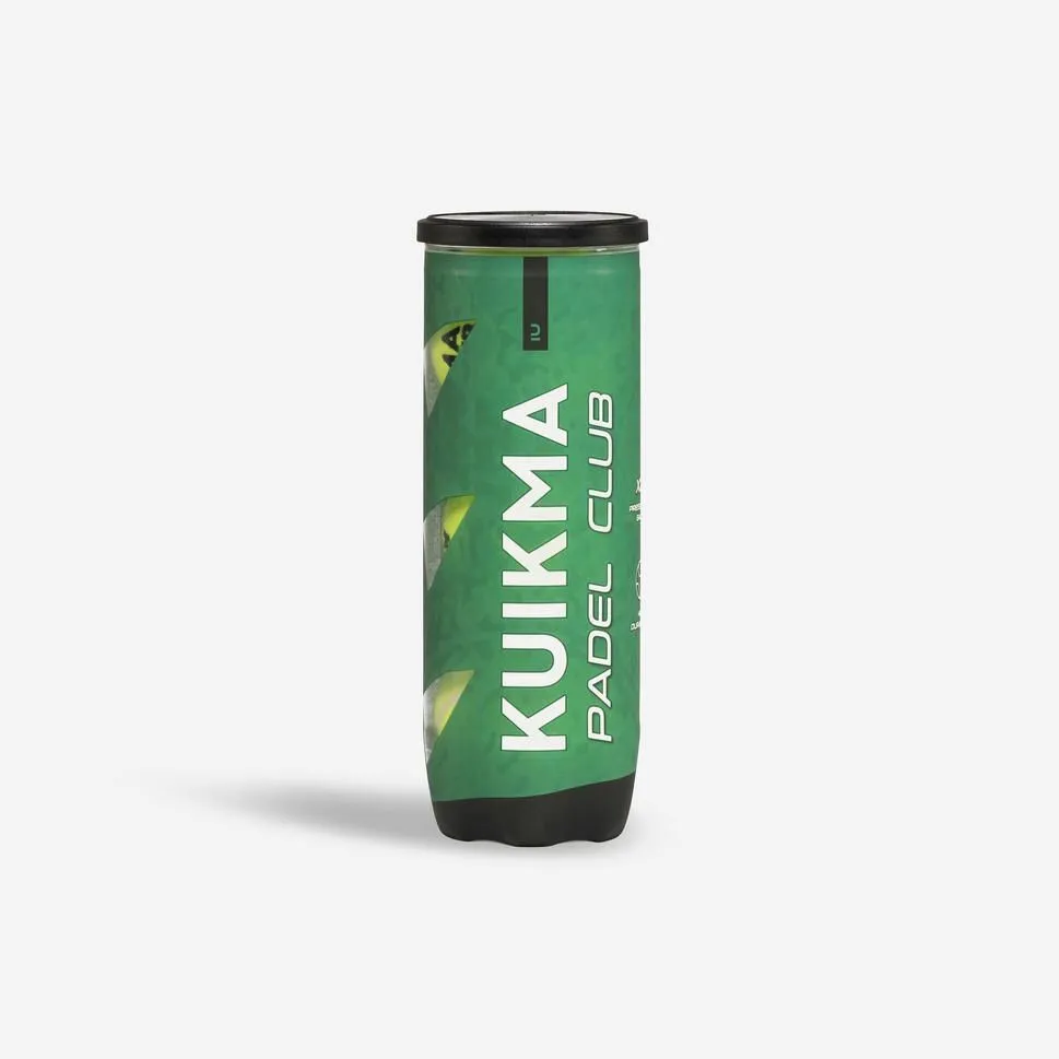 Kuikma Pressurised Padel Balls Kuikma Pb Club - Pack Of 3