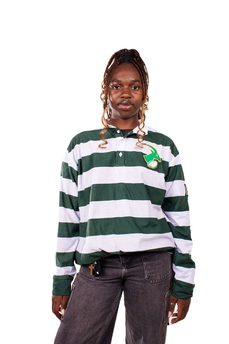 Vintage XV Rugby Supporters Jersey- Green