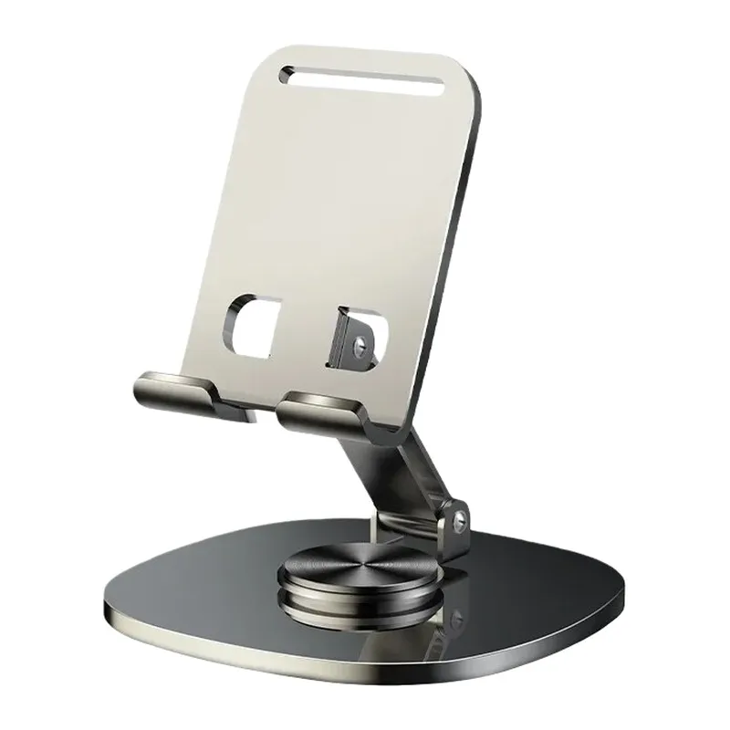 720 Rotating Aluminum Alloy Tablet Stand Compatible with iPad