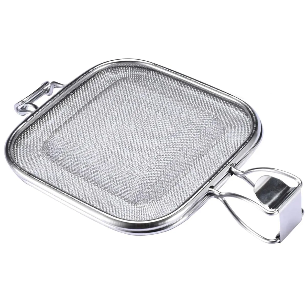 Grill Basket Sandwich Grill Folding Tray Oven Bread Clip Baking Bread Press