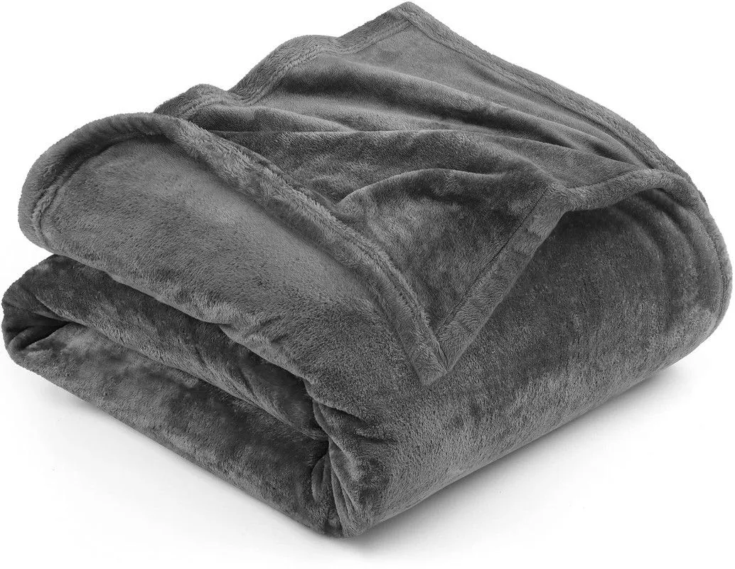 Premium Blanket Winter Warmth and Soft - 200 x 230cm - Black