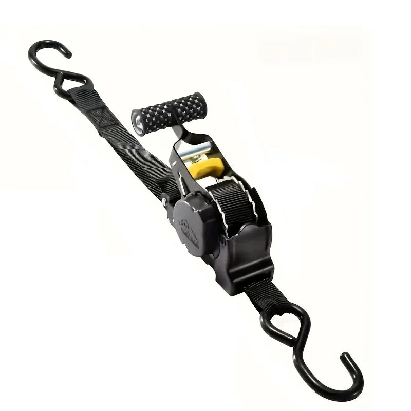 Heavy-Duty Aluminum Cargo Strap Automatic Retraction Strap