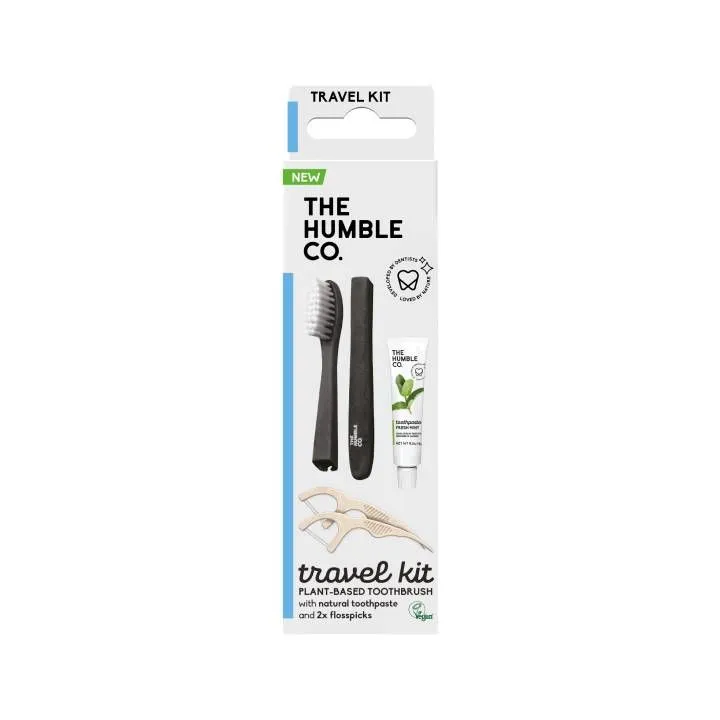 The Humble Co - Replaceable Head Travel Kit