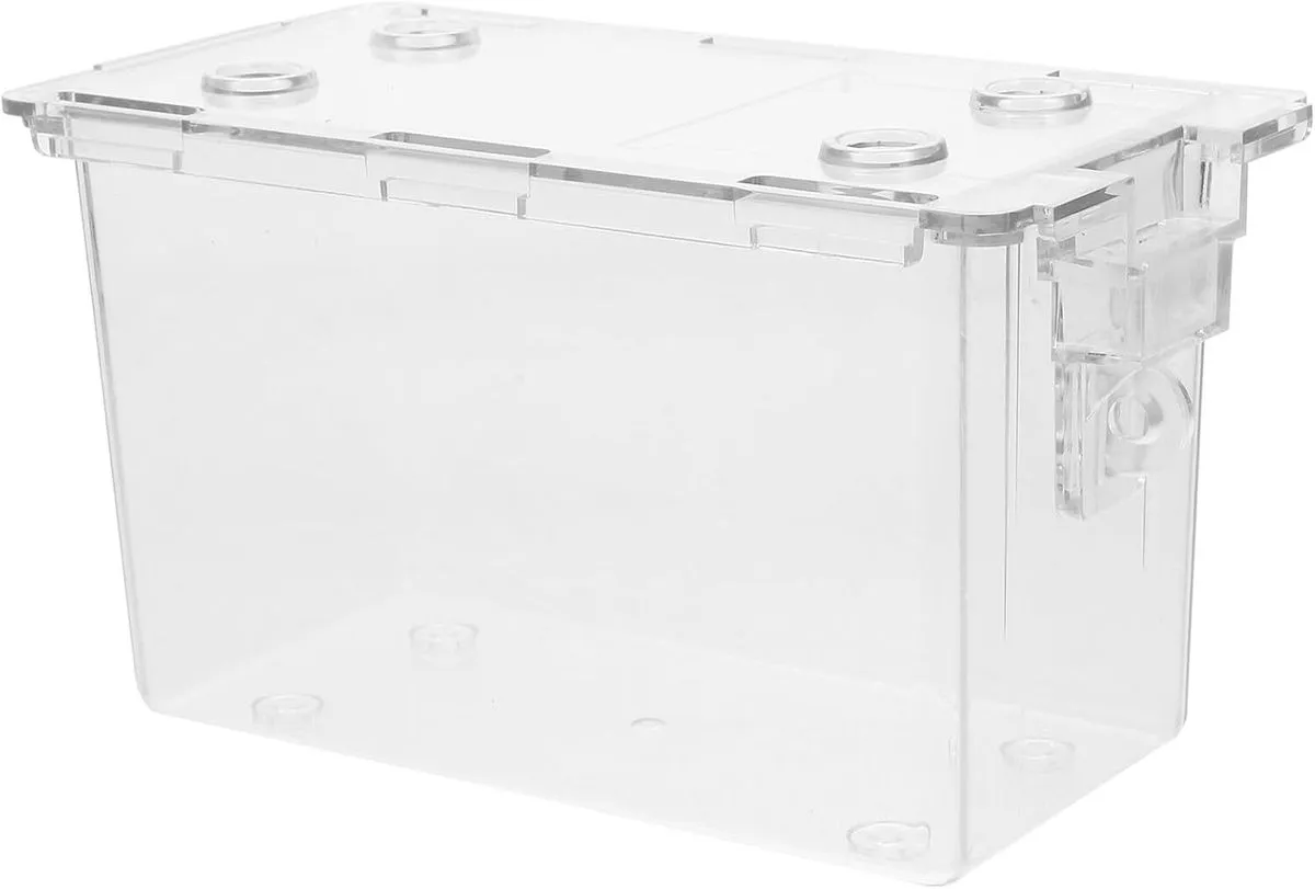 Transparent Desktop Storage Box for Tea Bags and Sundries Compact