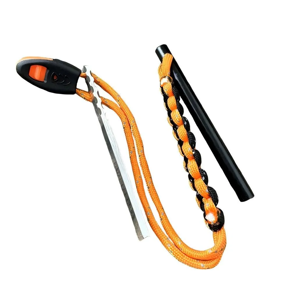 Waterproof Ferrocerium Ferro Rod Fire Portable Pocket Starter Survival Tool - 8*100mm
