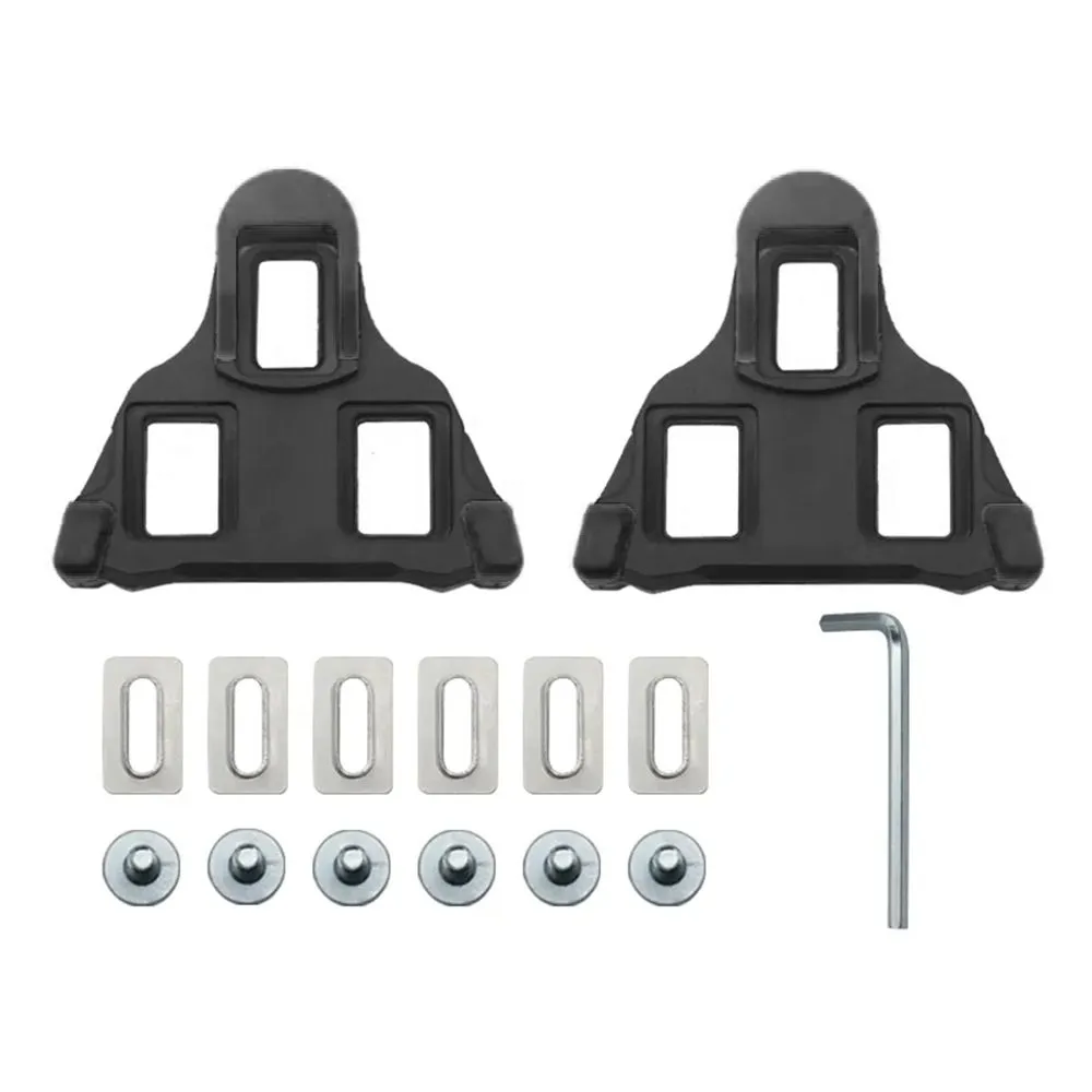 One Pair 6-Degree Float Cycling Bike Pedal Cleat For Shimano - SPD-SL - Black