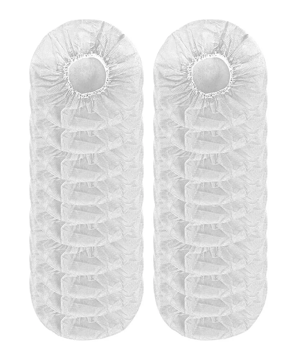 50 Pairs Disposable Headphone Covers Sanitary Earpad Covers White 11cm