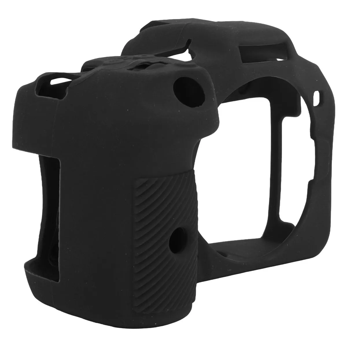 R7 Camera Silicone Case, Anti-Slip Protective Cover Black