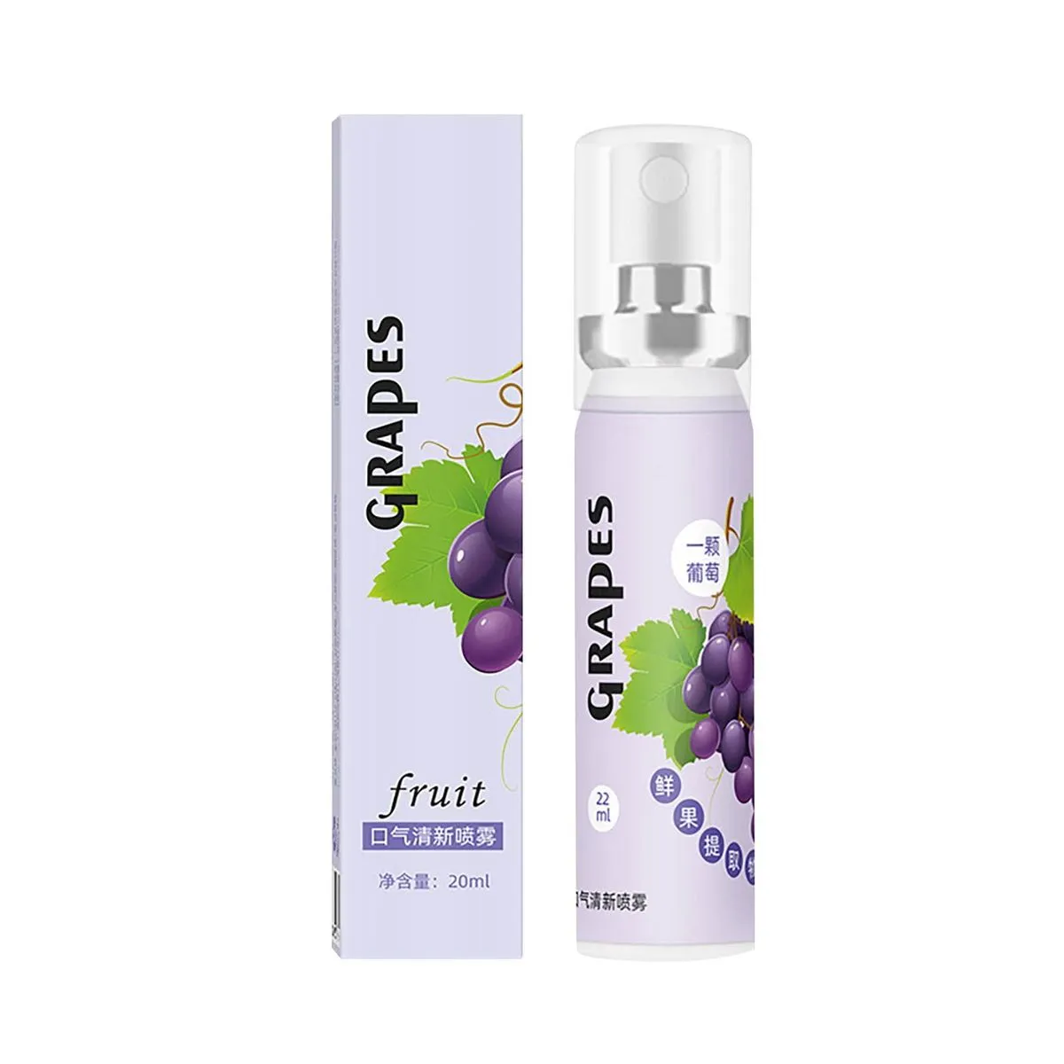 Fruity Fresh Breath Spray - Grape