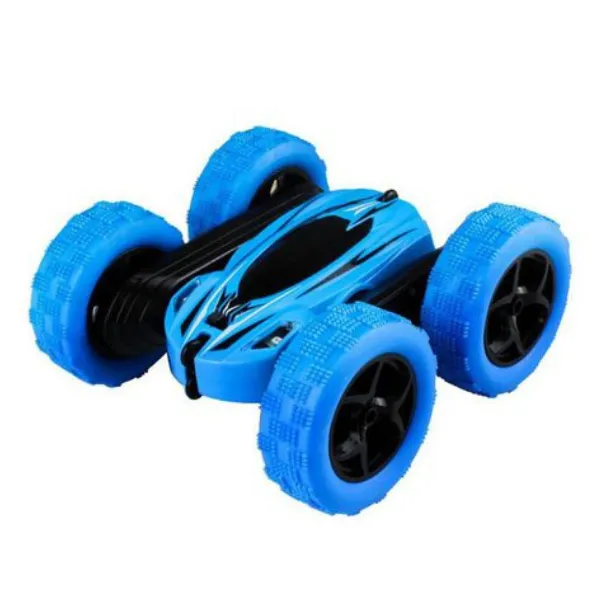 360° Degrees 4x4 Stunt Car Double Sided All Round Rotate - Blue